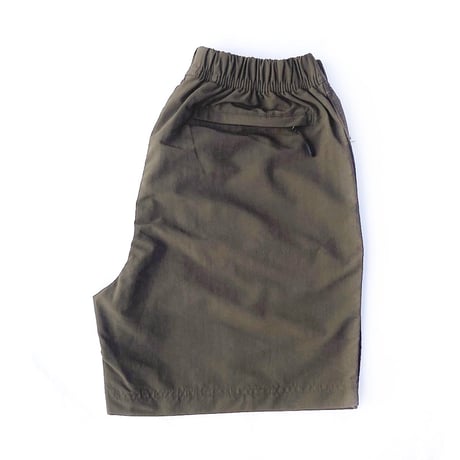 5ivenuts pants 26SUMMER hunt logo nylon shorts OLIVE ファイブナッツ オリジナル ナイロン ショーツ