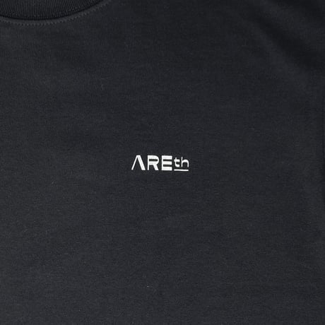 AREth s/s T-shirts 23SUMMER plant BLACK