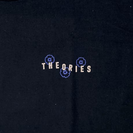 Theories s/s T-shirts 24HOLIDAY architects in blue BLACK セオリーズ Tシャツ 半袖