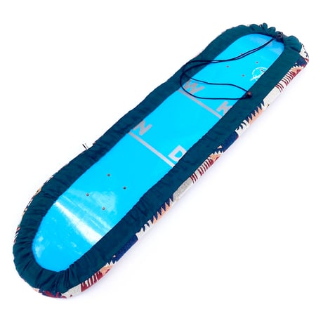 5ivenuts handmade 26SUMMER skateboard cover ORANEG/GREEN ファイブナッツ オリジナル スケートボード カバー スケートソックス