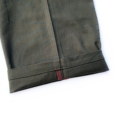 Theories pants 26SPRING stamp lounge pants CONTOUR.GREEN セオリーズ イージー パンツ