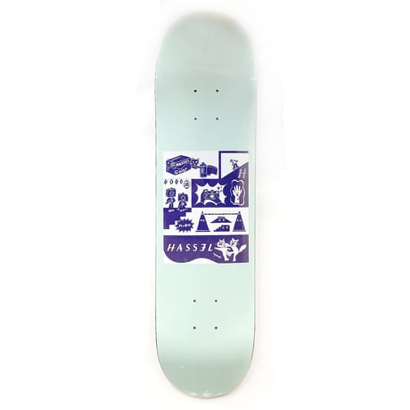 hassel deck GUEST artist MUUMENNA 7.875" or 8.125" ハッセル スケートボード デッキ