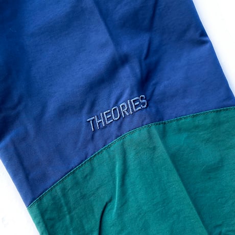 theories jacket 26SPRING gale shell jacket BLUE&GREEN