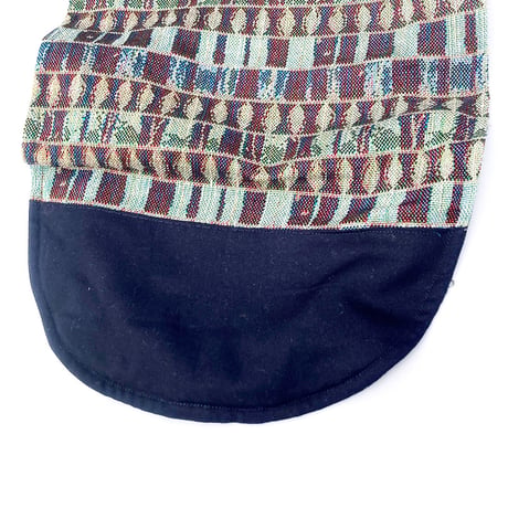 5ivenuts handmade 26SUMMER skateboard cover KHAKI/NAVY ファイブナッツ オリジナル スケートボード カバー スケートソックス