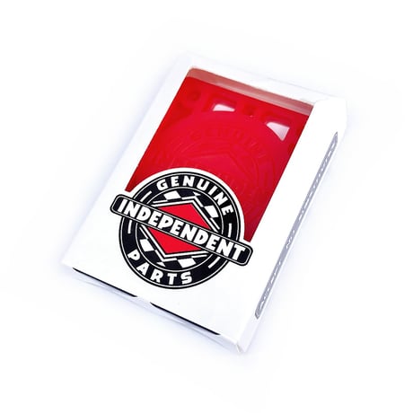 independent riser pad set 1/8" RED インディペンデント スケートボード ライザーパッド