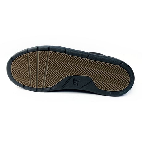 AREth shoes 2024LATE chukka ALL.BLACK アース スケート シューズ