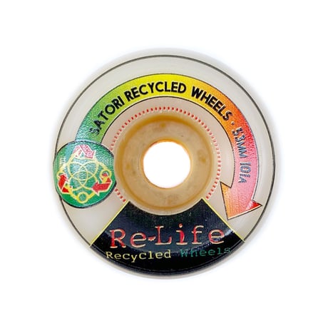 satori wheel relife recycle conical 53mm 101A サトリ スケートボード ウィール