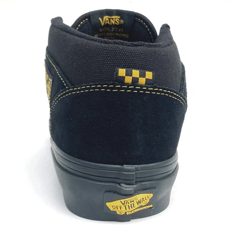 vans shoes skate halfcab  BLACK/MUSTERD バンズ ヴァンズ スケート シューズ ハーフキャブ スニーカー
