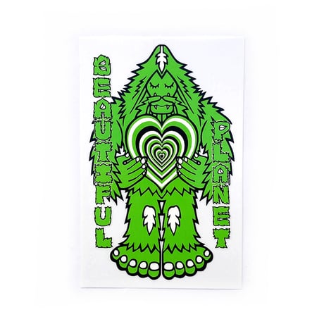beautiful sticker pack 10PCS ビューティフルプラネット シューズ ステッカー