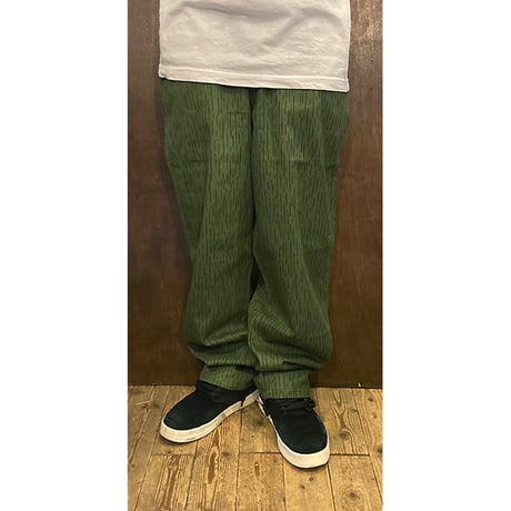 Theories pants 22FALL stamp work RAIN.CAMO セオリーズ ワーク パンツ 迷彩