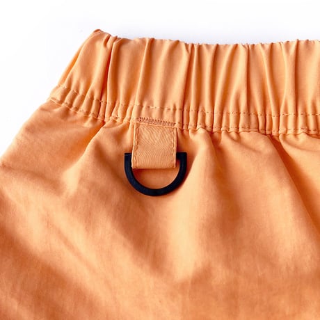 5ivenuts pants 26SUMMER hunt logo nylon shorts CLEAR.ORANGE ファイブナッツ オリジナル ナイロン ショーツ