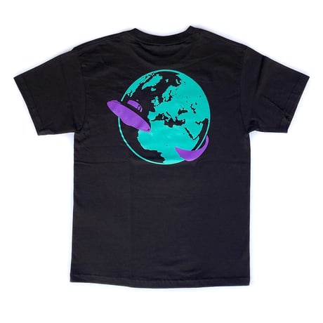 Theories s/s T-shirts 24SPRING orbit BLACK