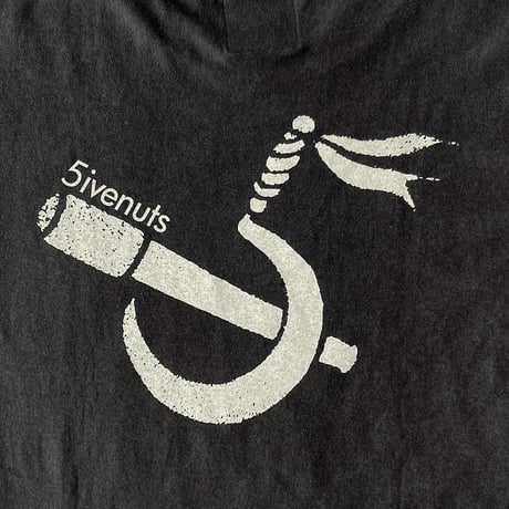 5ivenuts l/s T-shirts 26SPRING hunt logo SUMI/SAND ファイブナッツ オリジナル Tシャツ 長袖