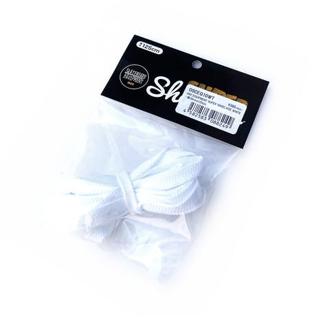 OSC equipment shoe lace super shoe lace WHITE