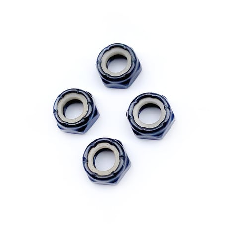 axel nut 4個set SILVER or BLACK or GOLD