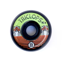 darkroom soft whee Triclops Night Riders 55mm 95a BLACK ダークルーム スケートボード ソフト ウィール