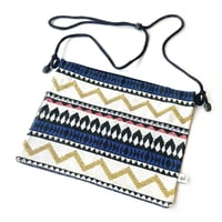 5ivenuts handmade 26SUMMER shoulder bag skate sacoche NAVY ファイブナッツ オリジナル ショルダー バッグ サコッシュ
