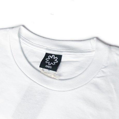 AREth s/s T-shirts 24SUMMER mix tape WHITE