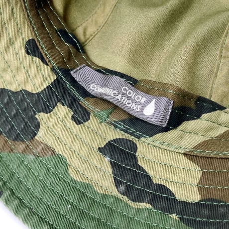Color communications hat cotton tag metro CAMO