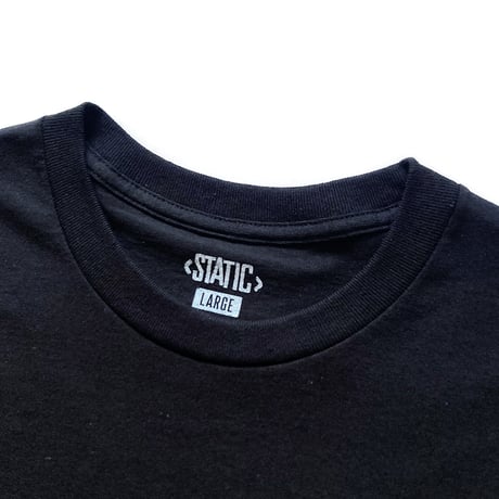 Static VI L.T.D s/s T-shirts spectacle BLACK