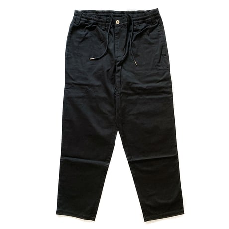 Theories pants 23FALL stamp lounge pants BLACK セオリーズ イージー パンツ