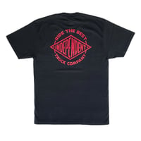 Independent s/s T-shirts 23SPRING seal summit BLACK