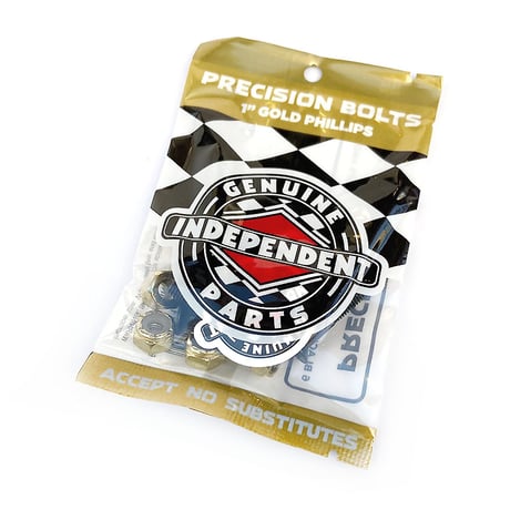 independent bolt 1" phillips(+) BLACK/GOLD