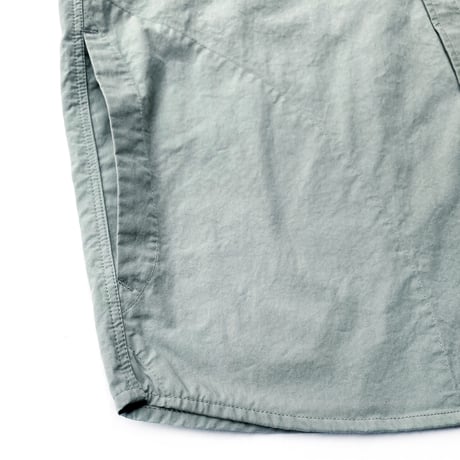 Remilla l/s shirts 26SPRING/SUMMER スモークドルマンシャツ SMK.MNT