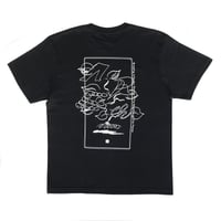 AREth s/s T-shirts 23SUMMER plant BLACK