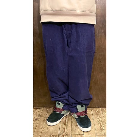 Theories pants 22HOLIDAY stamp lounge cord pants EGG.PLANT セオリーズ イージー パンツ コーデュロイ