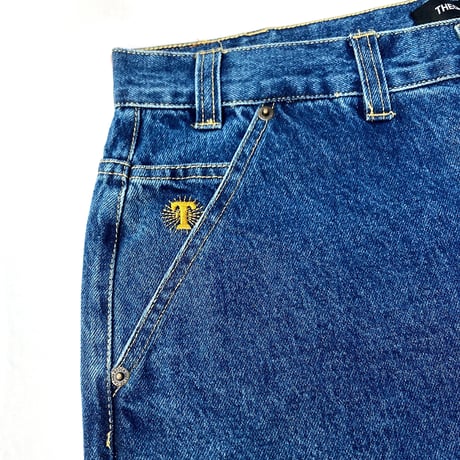 Theories pants 25FALL scribble jeans WASHED.BLUE セオリーズ デニム パンツ