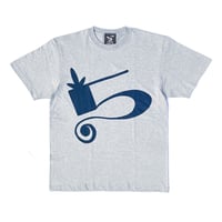 5ivenuts s/s T-shirts 25FALL big5 HEATHER/NAVY ファイブナッツ オリジナル Tシャツ 半袖