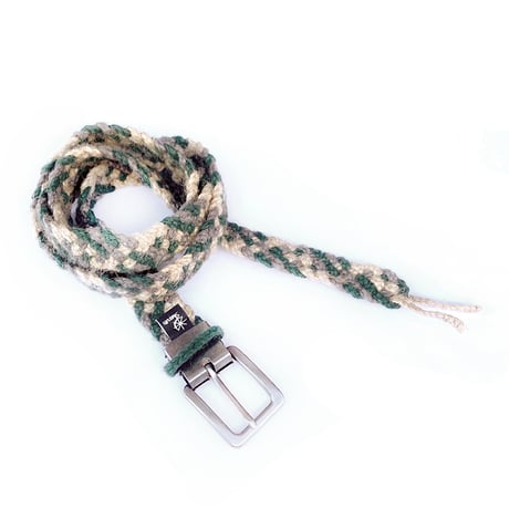5ivenuts handmade belt 2025HOLIDAY hemp mesh belt BROWN/GREEN/NATURAL ファイブナッツ オリジナル メッシュ ヘンプ ベルト