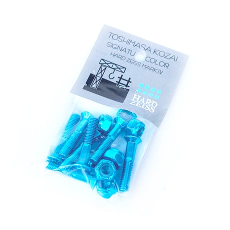 hardzeiss bolt 1" + Toshimasa Kozai LIGHT.BLUE