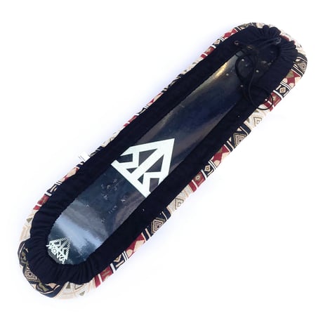 5ivenuts handmade 26SUMMER skateboard cover BURGUNDY ファイブナッツ オリジナル スケートボード カバー スケートソックス