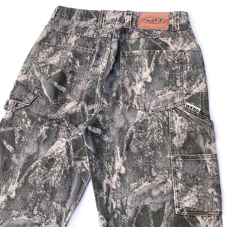 wknd pants 25HOLIDAY damn near carpenter CAMO