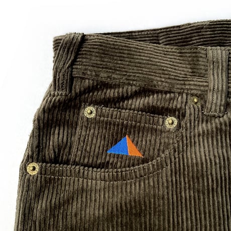Theories pants 25FALL pavillion wide wale corduroy MOSS セオリーズ コーデュロイ パンツ
