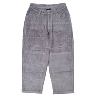 wknd pants 25SPRING tube cord GREY ウィークエンド パンツ