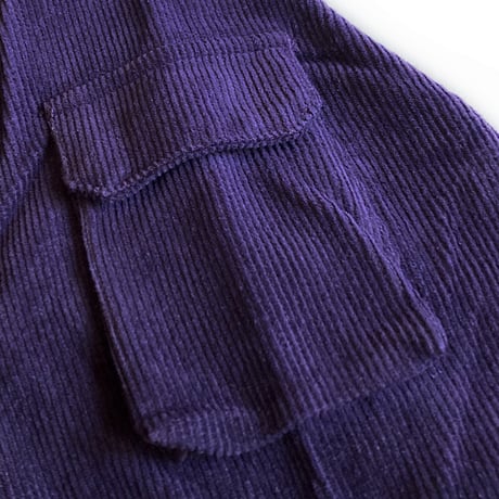 theories l/s shirts 22HOLIDAY winston corduroy utility shirts EGG.PLANT