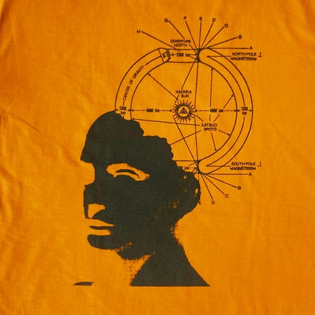 KAONKA s/s T-shirts 25SUMMER agartha ORANGE/BLACK.GREEN