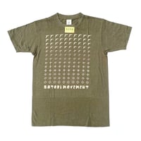 satori dead stock hemp s/s T-shirts bird OLIVE