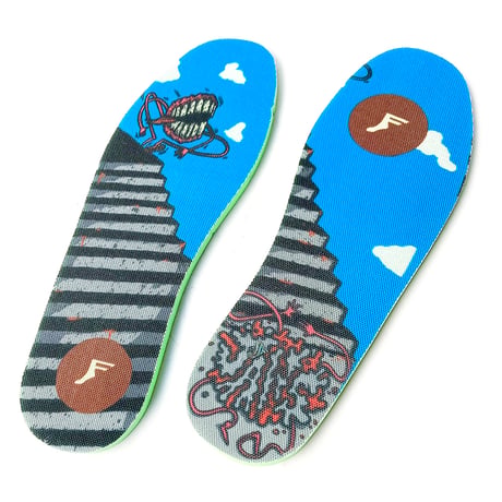 FP insole kingfoam 7mm JAWS(GREEN sheet)