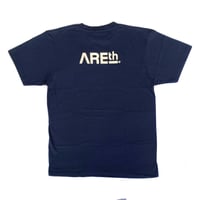 AREth s/s T-shirts 24SUMMER logo NAVY