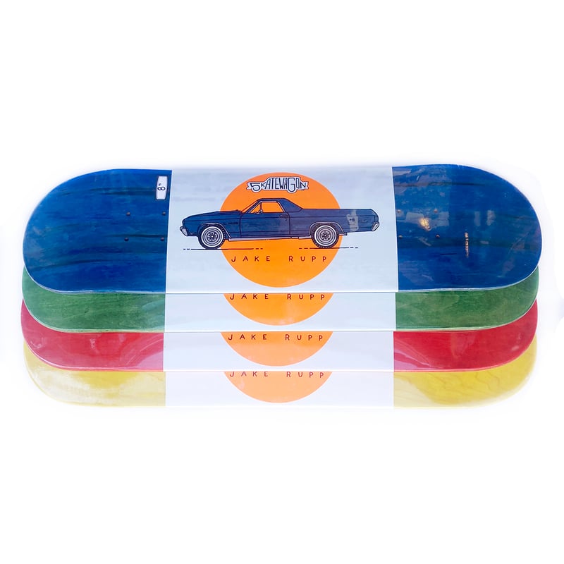 Skatewagon deck Jake Rupp GUESTboard el wagon 8