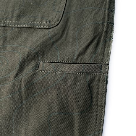 Theories pants 26SPRING stamp lounge pants CONTOUR.GREEN セオリーズ イージー パンツ