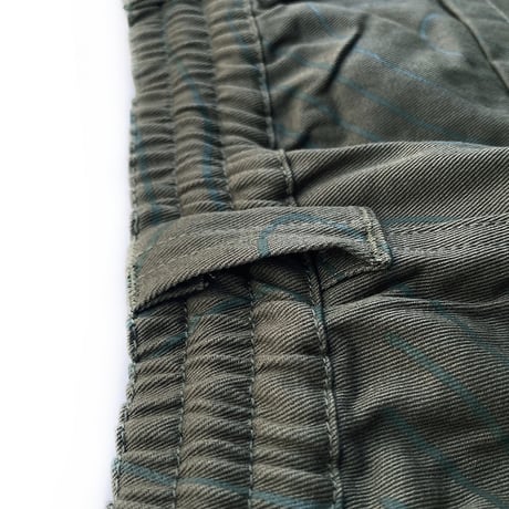 Theories pants 26SPRING stamp lounge pants CONTOUR.GREEN セオリーズ イージー パンツ