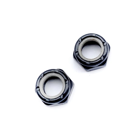 king nut 2個set SILVER or BLACK