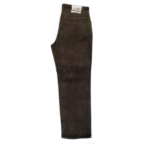 5ivenuts pants uniform corduroy STANDERD fit DARK.BROWN ファイブナッツ オリジナル コーデュロイ パンツ