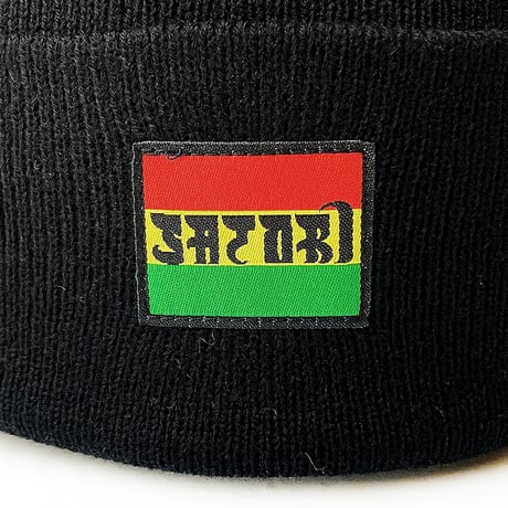 satori beanie 24HOLIDAY rasta warrior BLACK