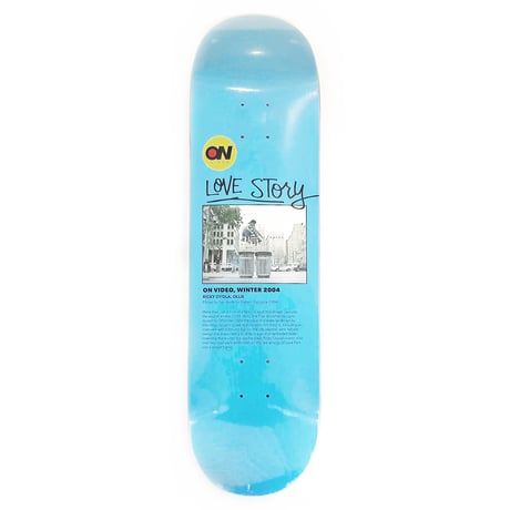 Sidewalk x ON video deck 26SPRING love story series LOVE PARK 8.5" サイドウォーク フォーワンワン オンビデオ スケートボード デッキ